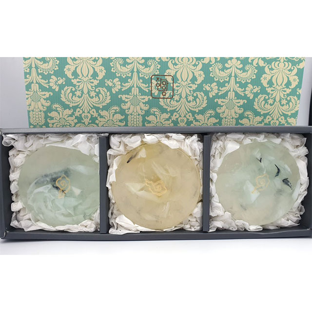 자연마음,항균감국비누&힐링연옥클렌징비누(원형:80gx3개)